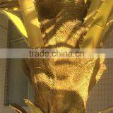 SJ2001207 New Arrival Golden Plastic Artificial Palm Fan Tree thumbnail-4