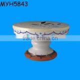 Ceramic White Wedding Cake Stand Fittings thumbnail-1