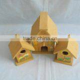 Beautiful Wooden Bird House /wooden Bird Cage/bird Nest thumbnail-4
