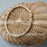 Half Willow Material Small Wicker Empty Gift Basket thumbnail-3