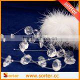 Woman Crystal Glass Necklace thumbnail-1