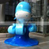 Fiberglass Playground Display Dolphin Sculpture Statue thumbnail-3