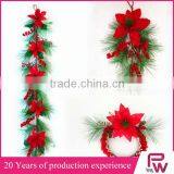 Christmas Decorations Made in China Bulk Decorative Garland for Christmas Market thumbnail-1