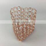 Heart Shape Crystal Candle Holder thumbnail-1