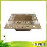 New Arrival Factory Wholesale Unique Shape Slanted Railing Flower Pot thumbnail-3