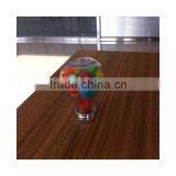 Hot Selling 50ml Mini Light Bulb Shaped Aluminum Lid Clear Plastic Candy Jars thumbnail-2