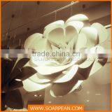 Customized PVC White Flowers Window Display thumbnail-4