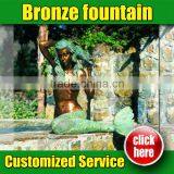 2015 Hot Sale Bronze Fountain Mermaid for Home Decor thumbnail-1