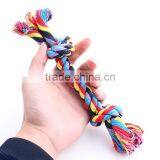 Yiwu Factory Wholesale Pet Dog Toy Double Knot Knot Cotton Rope m 23cm 55g Can be Mixed Batch thumbnail-2