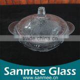 High Quality Glass Salsad Bowl/Soup Bowl With Lid thumbnail-1