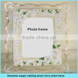 Shenzhen Supply Wedding Acrylic Funny Photo Frame thumbnail-1