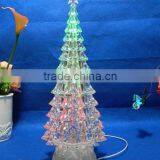 Dongguan Acrylic Factory Crystal Led Tower Christmas Tree With Try me thumbnail-1