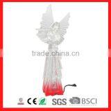 Hot Selling Acrylic Christmas Angels Figurines With LED Lighted thumbnail-1