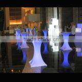 2017Hot Led Fashionable Big Party Exhibition Glowing Led Cocktail Table thumbnail-1