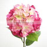 Hot Sell Wholesale Artificial Hydrangea Stem Flower Table Centerpieces Wedding Decoration thumbnail-2