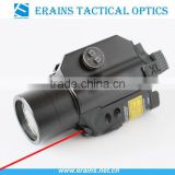 Erains TAC Optics Military Standard Cree 5mW Red Laser Sight 225 Lumens LED Flashlight Tactical Laser Flashlight Combo