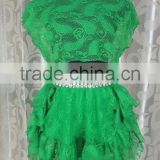 Yifusha high class women green dance wardrobe for sale QQ021