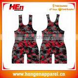 Youth 6xl Wrestling Wear Wrestling Singlet Pattern thumbnail-2