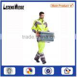 2017 OEM Unisex Anti-static Uniform One Piece Work Wear Fire-fighting Protection Safty Work Set Coverall Clothes High Quality thumbnail-1