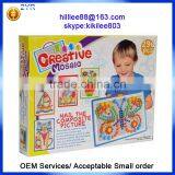 296 Pcs Creative Mosaic Educational Toys Type DIY Beads Sets Nail the Composite Picture thumbnail-1