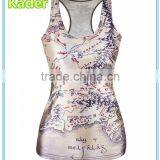 Wholesale Gym Full Printing Tank Top China Manufacturer thumbnail-4