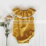 Boutique Newborn Baby Clothes Baby Cotton Sleeveless Bodysuit Toddler Girls Polka Dot Romper thumbnail-2