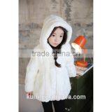 2016 Autumn Winter Girls Faux Fur Coat Children Outerwear Jacket Warm Outerwear Child Thickening Clothing Outerwear Warm Tops thumbnail-2