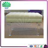 Soft Thick Acrylic Bench Seat Wedding Sofa For Bride And Groom Restaurant Sofa Bench thumbnail-2