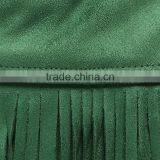 Dongguan Yihao 2015 Fashion Style High Quality Faux Suede Skirt With Tassel Fashional Suede Leather Skirt thumbnail-3