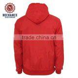 PQ289 Wholesale Supply Type OEM Service Red Windbreaker Jacket for Men thumbnail-2
