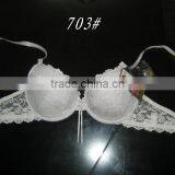 White Lace Sexy Women Lingerie Bra Underwear 703# thumbnail-1