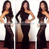 Hot Sale Sexy Women's Long Maxi Bandage Back Crossed Party Evening Halter Dress thumbnail-1