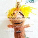 Handmade Keychains Keyrings Voodoo Doll String Accessories Bag Gifts thumbnail-1
