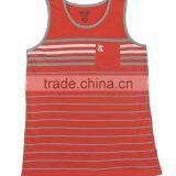 Kids Clothing, Sleevesless Kids T-shirt ,Strips Kids T Shirts thumbnail-1