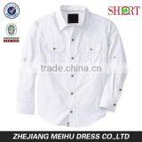 2016 Fancy Design Boy's Long Sleeve Roll up Casual Shirt , Kid Shirt thumbnail-4