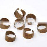 Custom Copper Tone Ring Base Blank Findings thumbnail-2