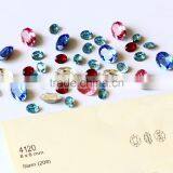 Point Back Rhinestone Sew On Rhinestones, Point Back Sew-on Stone Crystal thumbnail-3