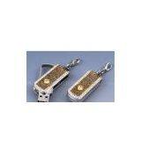 256MB 512MB Metal & Crystal Jewelry Personalized Usb Flash Drives