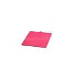 Square shaped silicone mat, silicone rivet