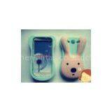 3D Silicone Cell Phone Case Rabbit Phone Covers For Samsung Galaxy I9300