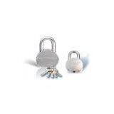 Circle Steel Padlock thumbnail-1