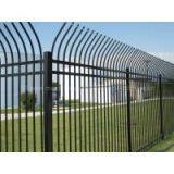 Spear Top Security Wrought Iron Garden Fencing