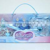 Onbest Baby Crown Kids Gift Set Plastic Princess Tiara +shoes+wand+earring thumbnail-2