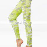 Multi Color Splice Printed Custom Leggings thumbnail-3
