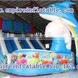 2015 New Design Inflatable Dolphin Slide DS091