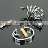 316 Medical Stainless Steel Chastity Device, Penis Lock, Penis Cover thumbnail-2