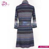 Cowl Neck Fancy European Style Elegant Wear Dresses For Women thumbnail-4