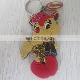 Custom Beautiful Embossed Pvc Keyring for Gift thumbnail-3