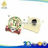 Wholesales Custom Die Struck Lapel Pin in Shiny Copper Plating thumbnail-4