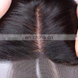 Brazilian Hair in Dubai Raw Temple Virgin Hair Silk Base Closure